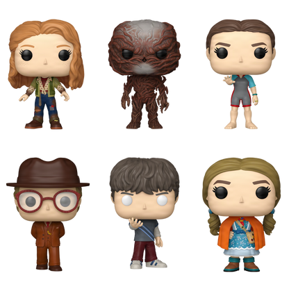 Funko POP! Bundle Stranger Things Set da 6 (Max,Vecna,Eleven,Mr. Whatsit,Will,Holly)