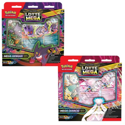 Bundle Mazzo Lotte Mega Gengar + Mazzo Lotte Mega Diancie (ITA)