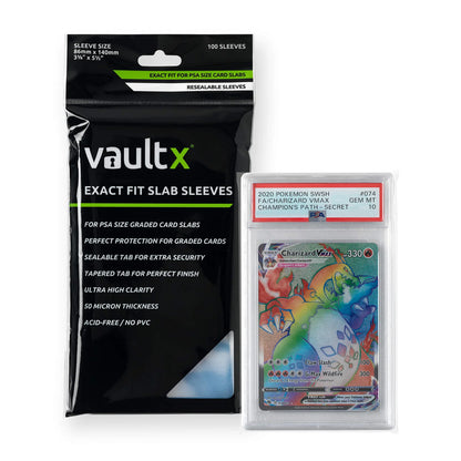 Bustine Protettive Sleeves Per Carte Gradate PSA - Vault X