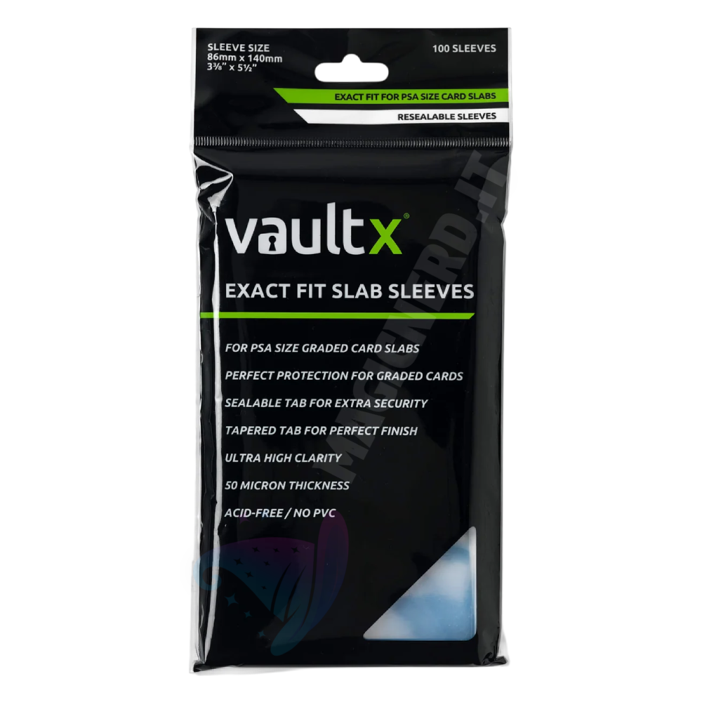 Bustine Protettive Sleeves Per Carte Gradate PSA - Vault X