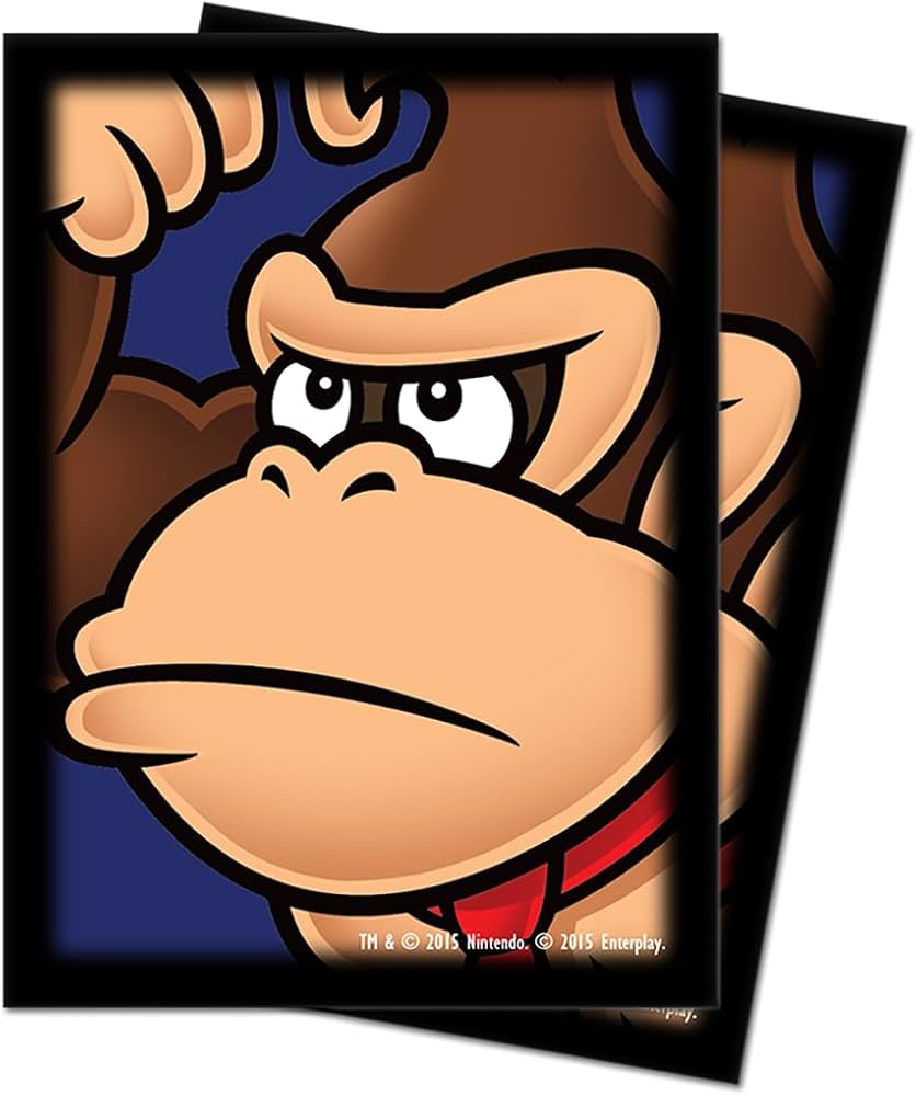 Bustine Protettive Super Mario Donkey Kong Standard 66×91 mm (65)
