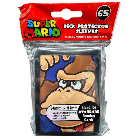 Bustine Protettive 65 Deck Protector Sleeves Super Mario Bowser Standard Ultra Pro