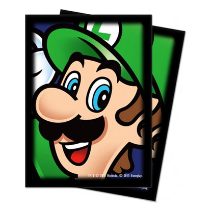 Bustine Protettive 65 Deck Protector Sleeves Super Mario Luigi Standard Ultra Pro