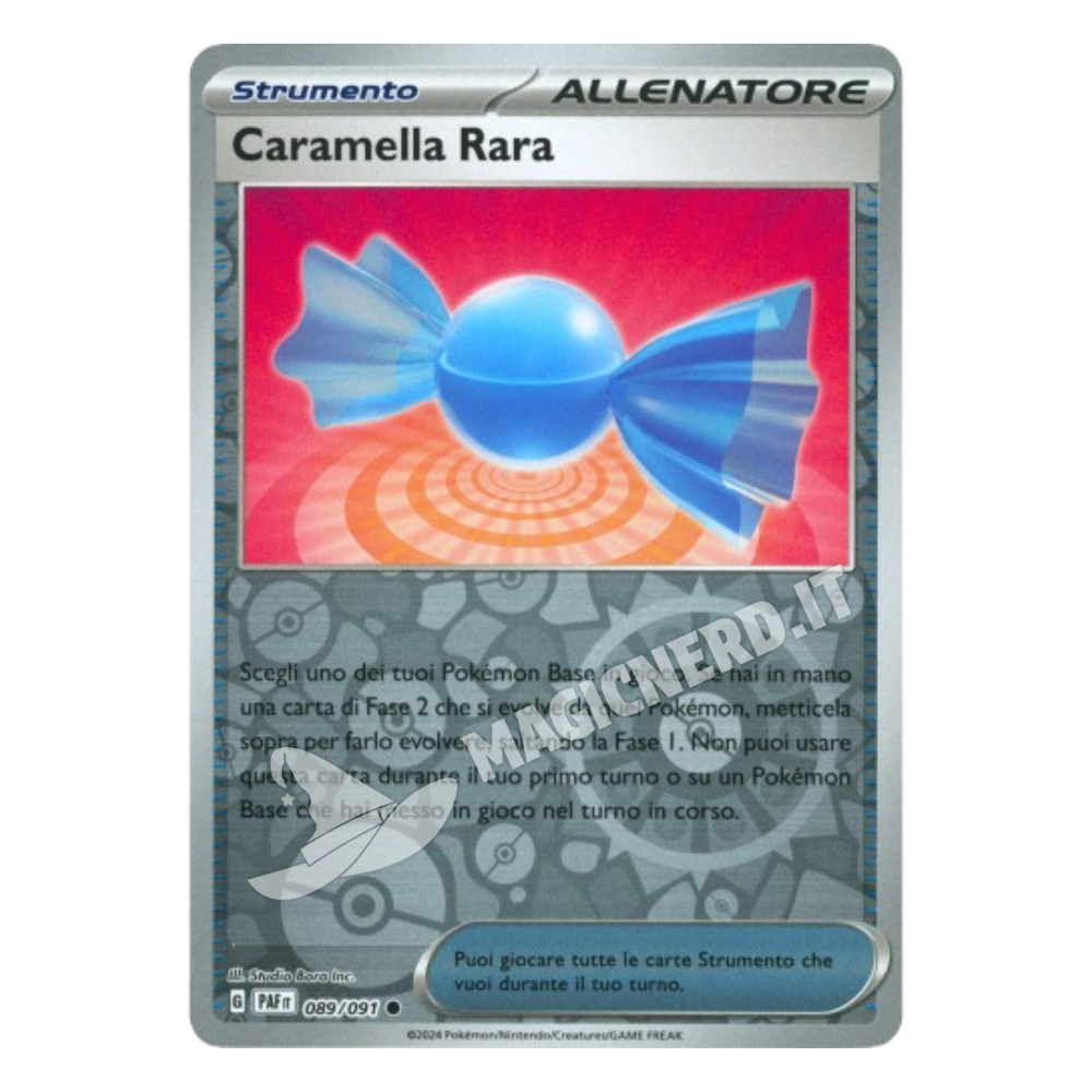 089/091 Caramella Rara Comune Reverse PAF