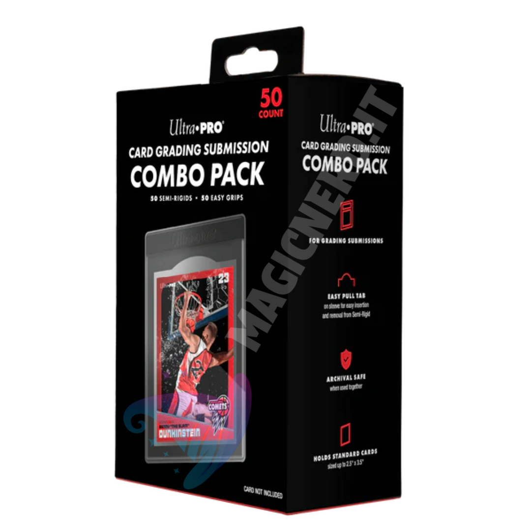 Card Grading Submission Combo Pack (50ct) – Kit Protezione Professionale per Gradazione