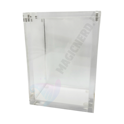 Case in Plexiglas Per Bundle 6 Bustine Pokemon Con Chiusura Magnetica - Cards Collection