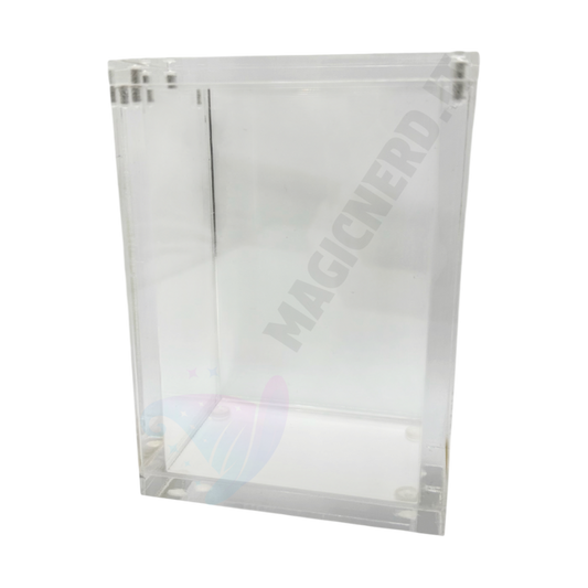 Case in Plexiglas Per Bundle 6 Bustine Pokemon Con Chiusura Magnetica - Cards Collection