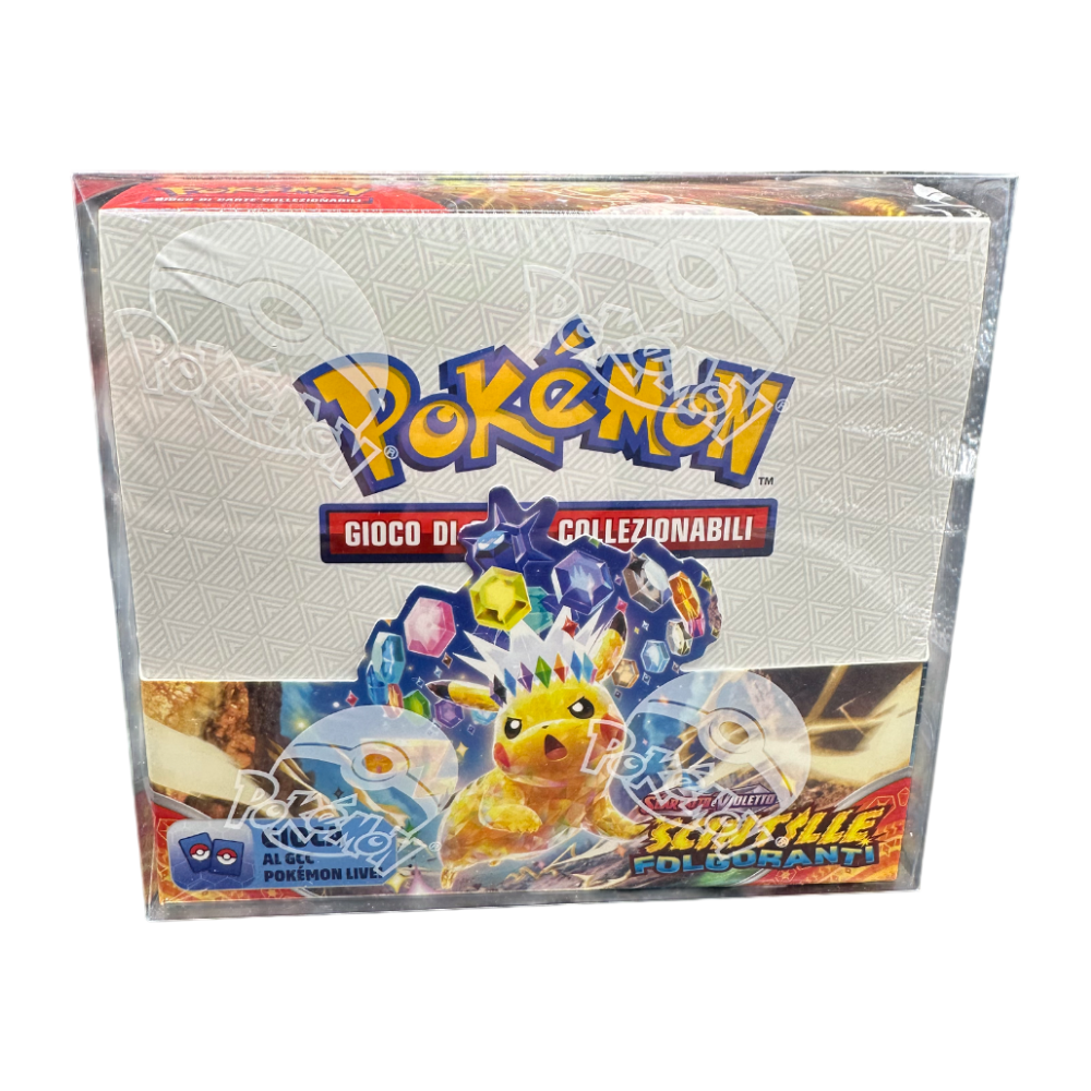 Case Protettivo Trasparente in PVC per Box/Display 36 Buste Pokémon - 1 Pezzo