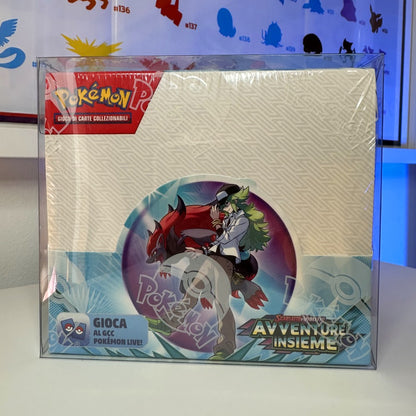 Case Protettivo Trasparente in PVC per Box/Display 36 Buste Pokémon - 1 Pezzo