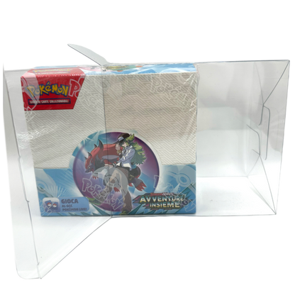 Case Protettivo Trasparente in PVC per Box/Display 36 Buste Pokémon - 1 Pezzo