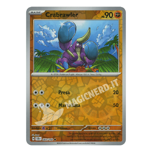 Crabrawler Comune Reverse SCR 087 (ITA)