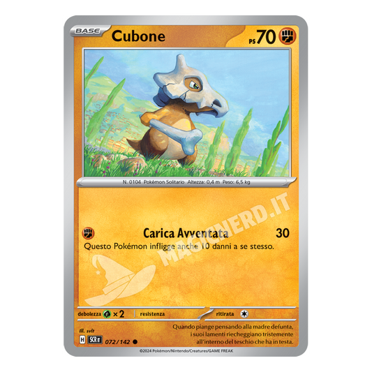 Cubone Comune SCR 072 (ITA)