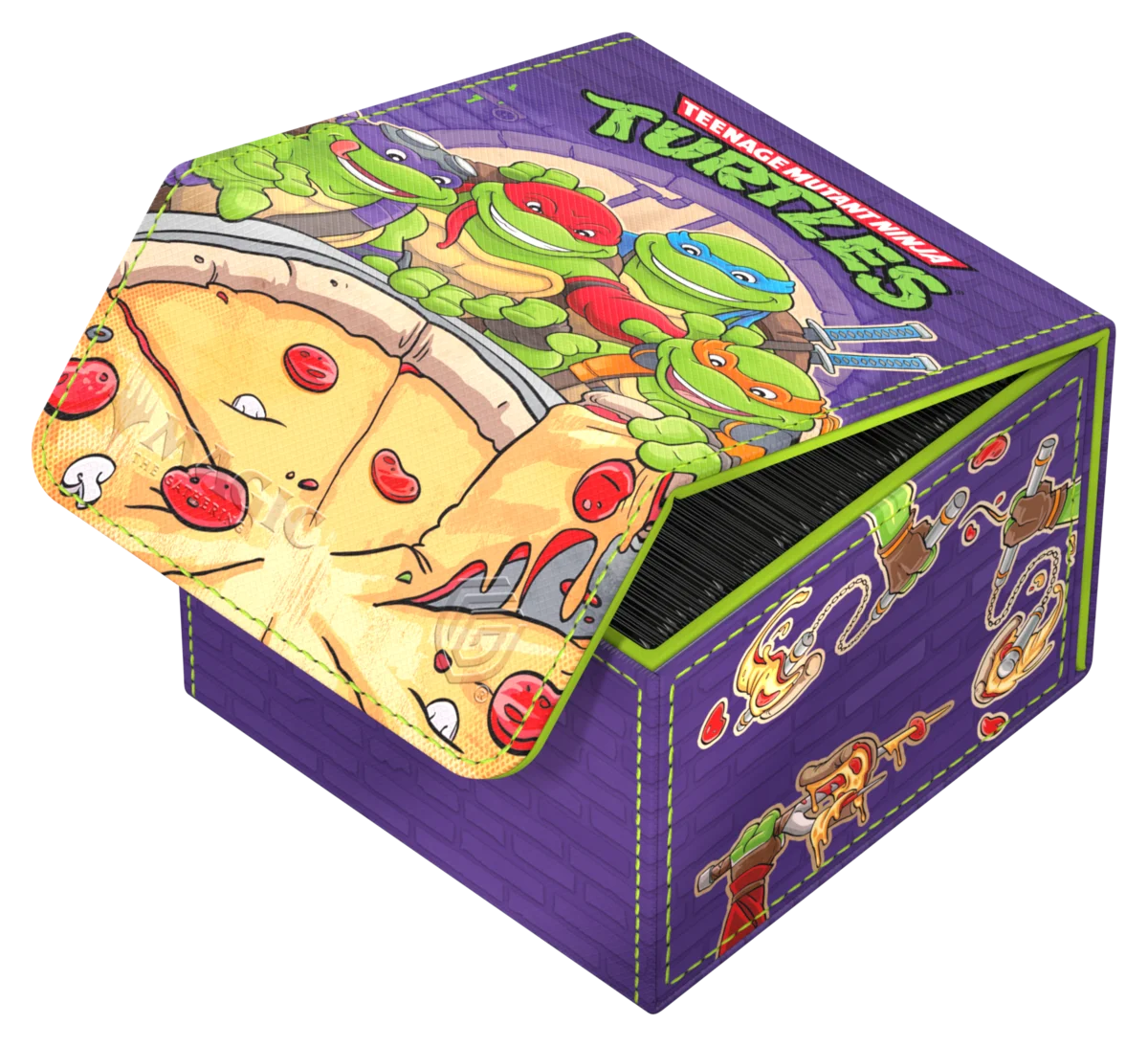 Deck Box MTG Teenage Mutant Ninja Turtles Pizza Box - Xenoskin Ultimate Guard