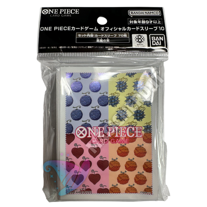 Devil Fruit Official Sleeves One Piece Card Game (70 Sleeves)