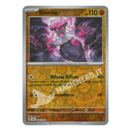 Diancie Non Comune Reverse SCR 086 (ITA)