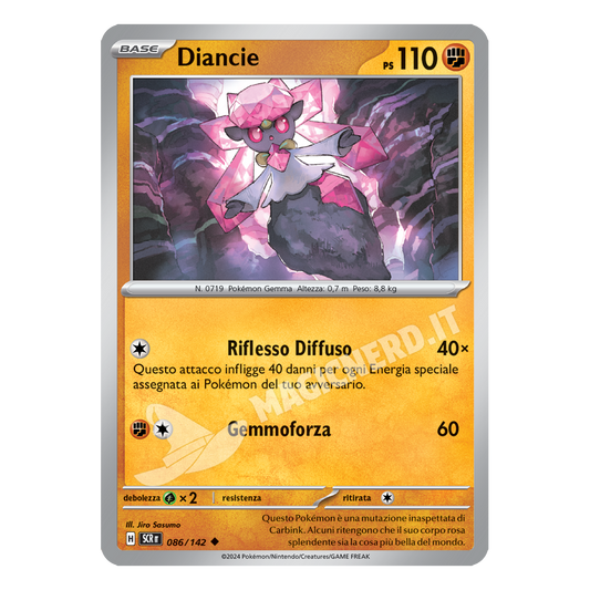 Diancie Non Comune SCR 086 (ITA)