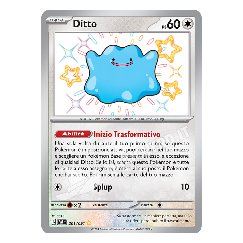 201/091 Ditto Shiny