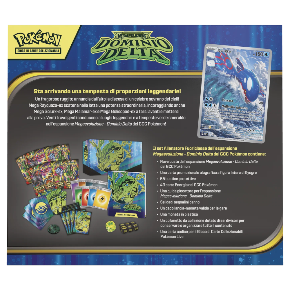 Dominio Delta Set Allenatore Fuoriclasse ETB Mega Rayquaza (ITA)