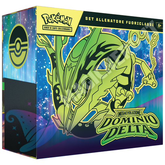 Dominio Delta Set Allenatore Fuoriclasse ETB Mega Rayquaza (ITA)