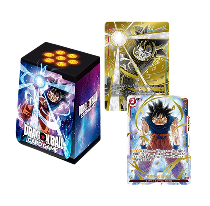 Dragon Ball Super Card Game Fusion World Official Card Case 01 Son Goku – 2 Promo Card (EN)