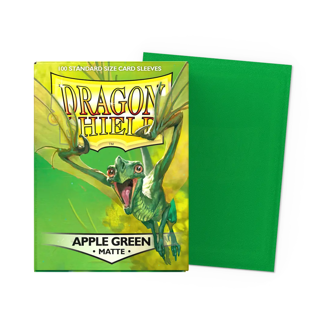 Standard - Matte Apple Green (100 Bustine) - Dragon Shield