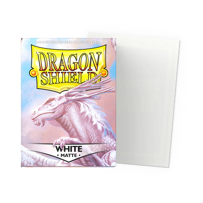 Standard - Matte White (100 Bustine) - Dragon Shield