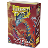Small Japanese - Matte Clear Outer Sleeves (60 Bustine) - Dragon Shield