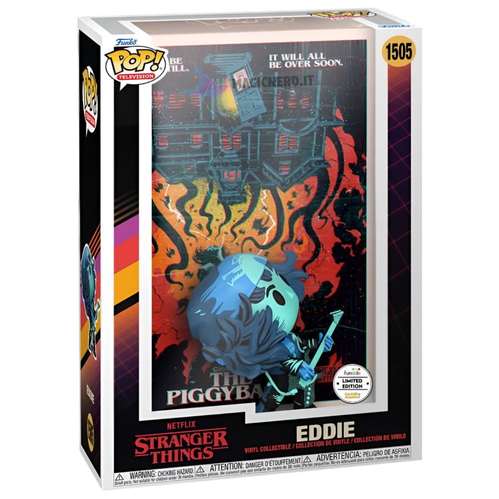 Funko Pop! Comic Cover Stranger Things The Piggyback Eddie (Special Edition)