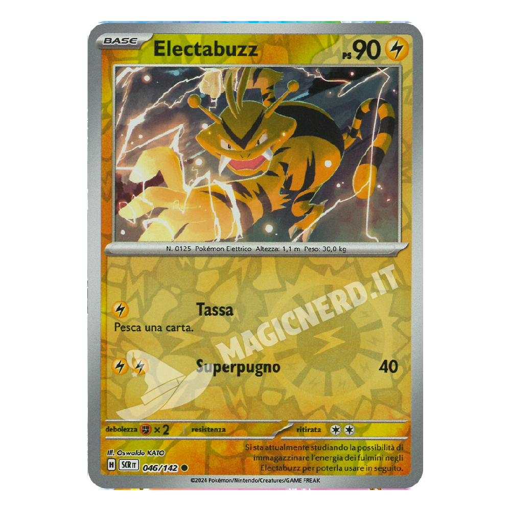 Electabuzz Comune Reverse SCR 046 (ITA)