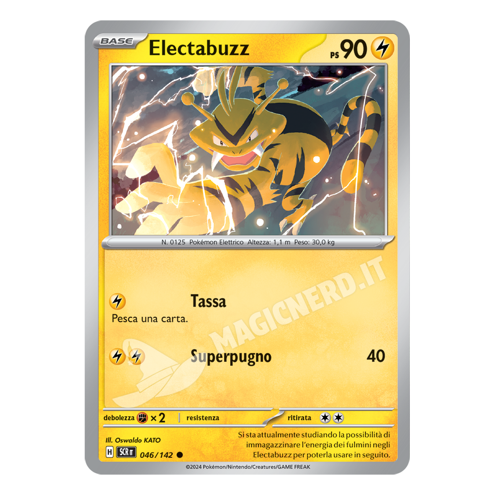 Electabuzz Comune SCR 046 (ITA)