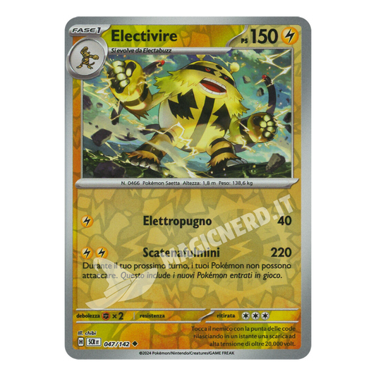 Electivire Non Comune Reverse SCR 047 (ITA)