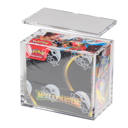 Espositore in Acrilico da 6mm per Booster Box Pokémon - The Acrylic Box