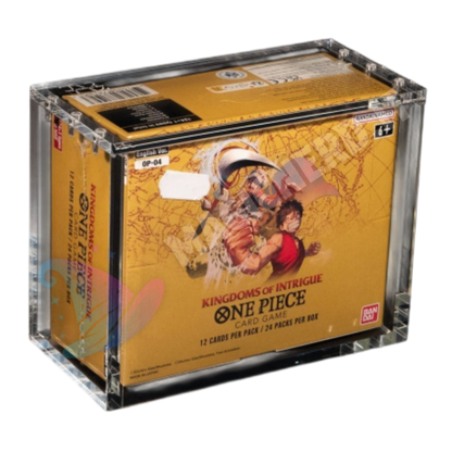Espositore in Acrilico per Booster Box One Piece (Da OP-04 in su) - The Acrylic Box