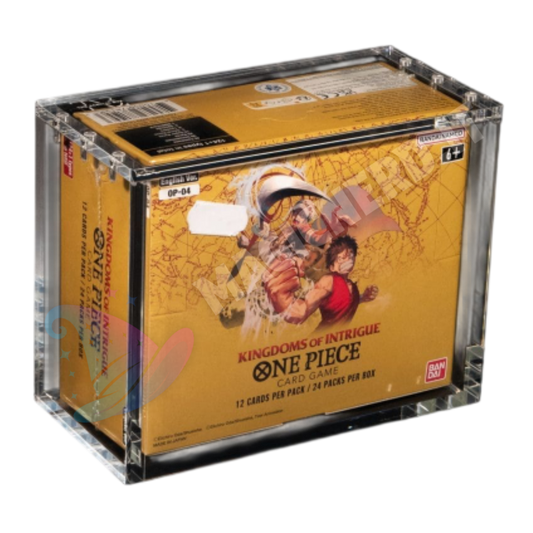 Espositore in Acrilico per Booster Box One Piece (Da OP-04 in su) - The Acrylic Box