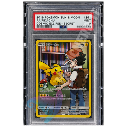 Pikachu cec 2341 psa 9 eng
