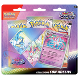 Evoluzioni Prismatiche - Blister 3 Bustine Con Adesivi Sylveon (ITA)
