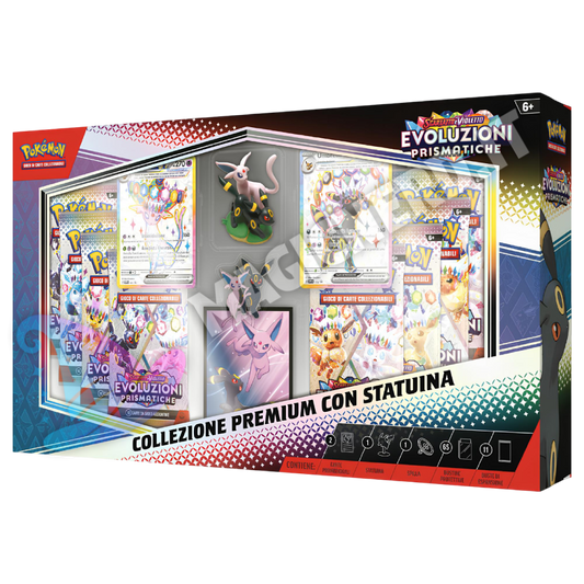 Evoluzioni Prismatiche Collezione Premium con Statuina (ITA)