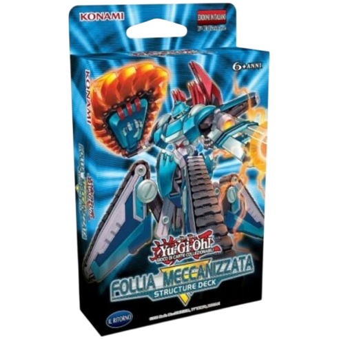3X Yu-Gi-Oh! Structure Deck: Follia Meccanizzata ITA