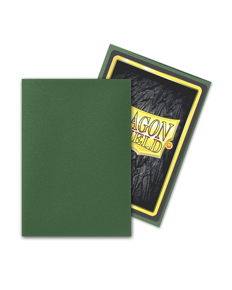 Dragon Shield Small Japanese Matte Forest Green – 60 bustine protettive per Yu-Gi-Oh!