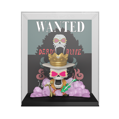 Funko POP! Animation Cover One Piece Brook (Wanted) 2220 (Special Edition)