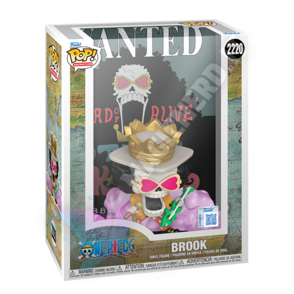 Funko POP! Animation Cover One Piece Brook (Wanted) 2220 (Special Edition)