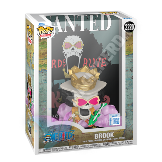 Funko POP! Animation Cover One Piece Brook (Wanted) 2220 (Special Edition)