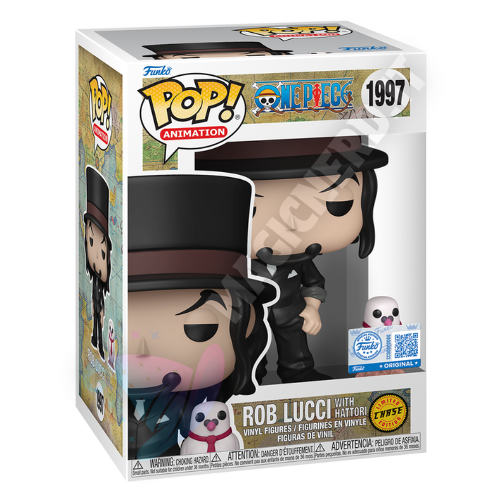 Funko POP! Animation One Piece Rob Lucci with Hattori 1997 (Chase) (Special Edition)