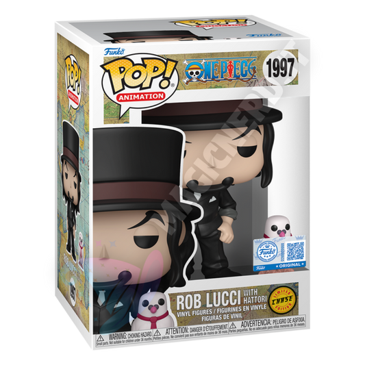Funko POP! Animation One Piece Rob Lucci with Hattori 1997 (Chase) (Special Edition)