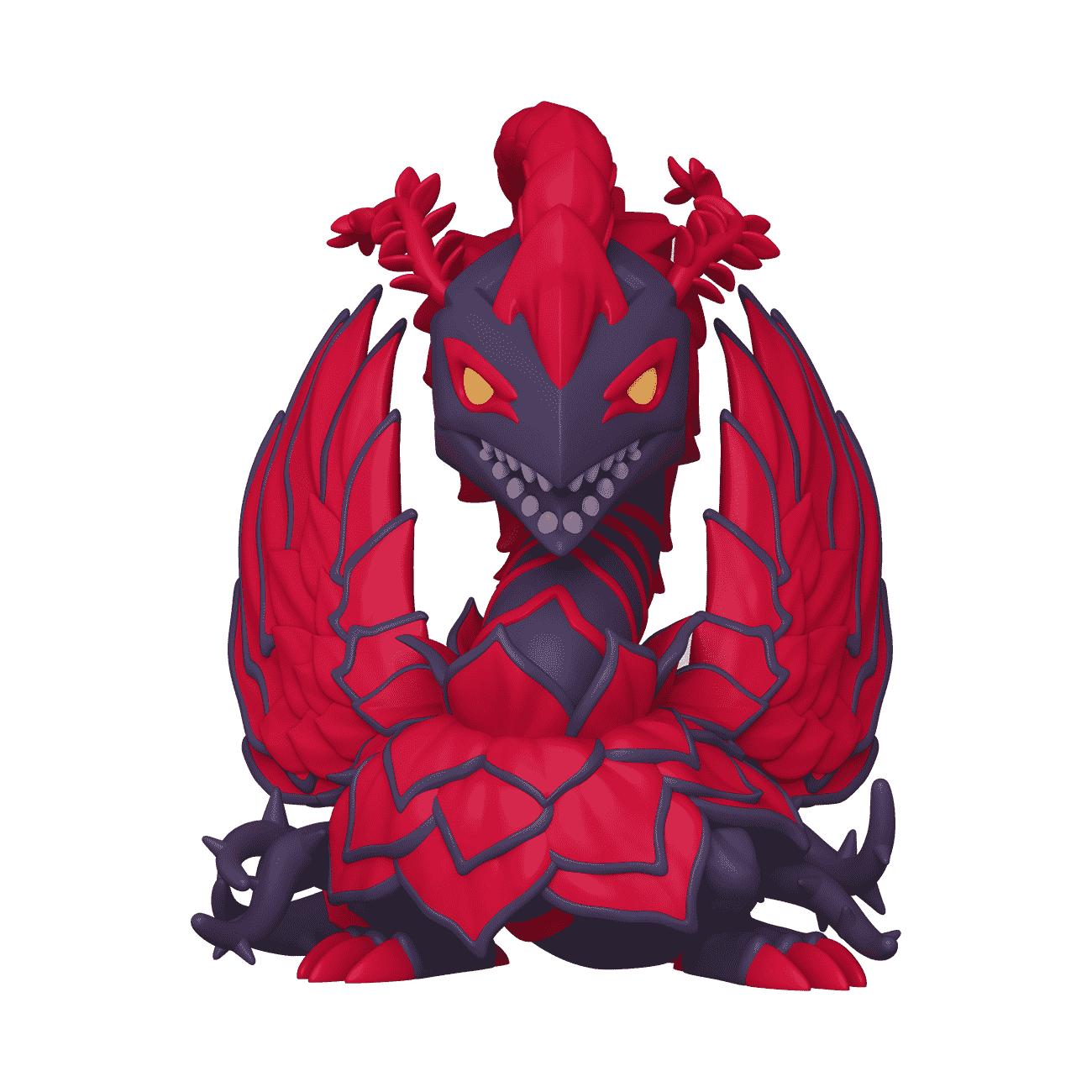 (PICCOLE IMPERFEZIONI) Funko POP! Deluxe Yu-Gi-Oh! Black Rose Dragon 1875 (Special Edition)