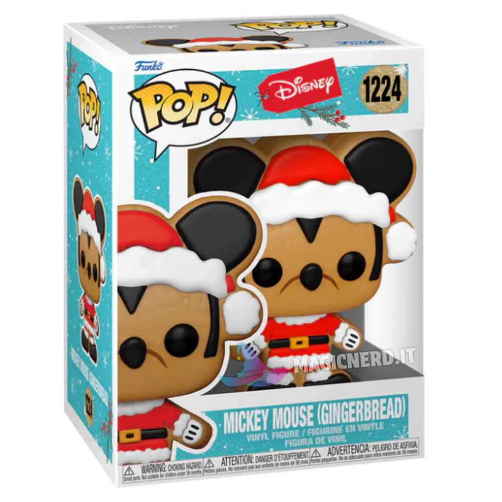 Funko Pop! Disney Holiday Gingerbread Santa Mickey 1223