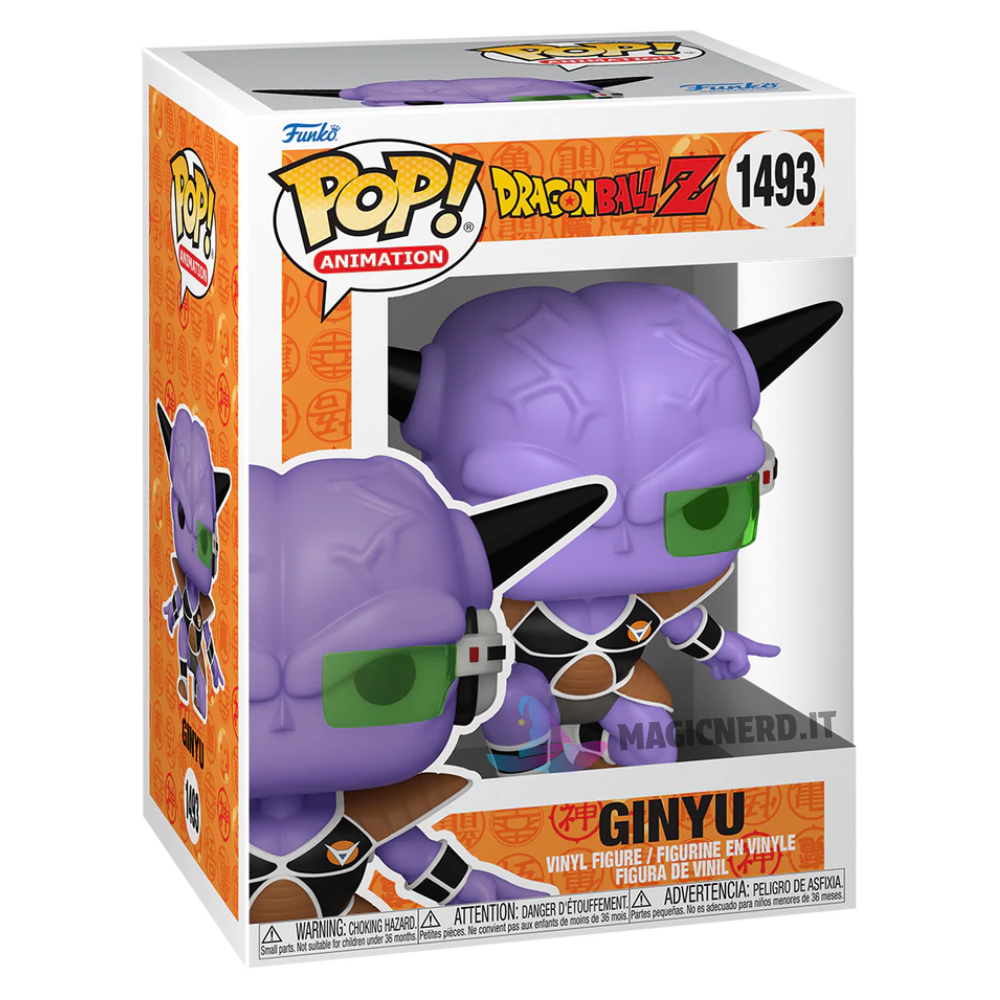 funko pop ginyu 1493 dragonball z