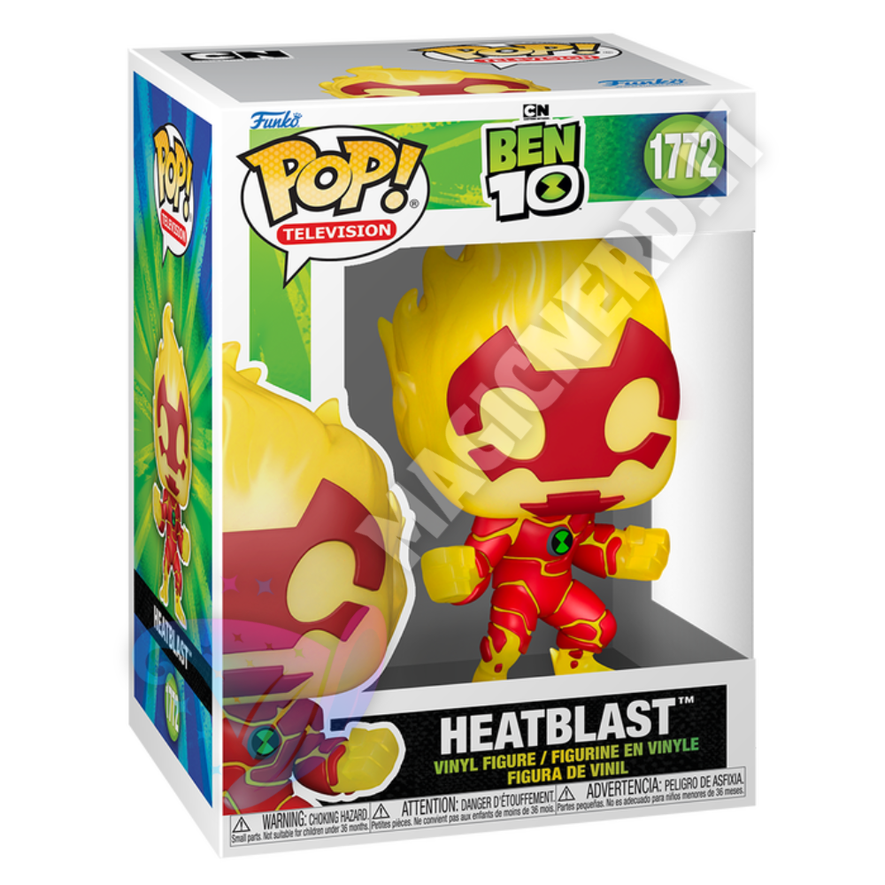 Funko Pop! Heatblast 1772 - Ben 10