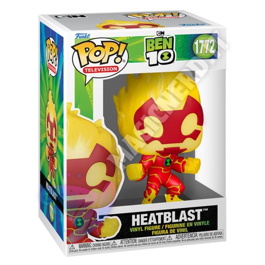 Funko Pop! Heatblast 1772 - Ben 10