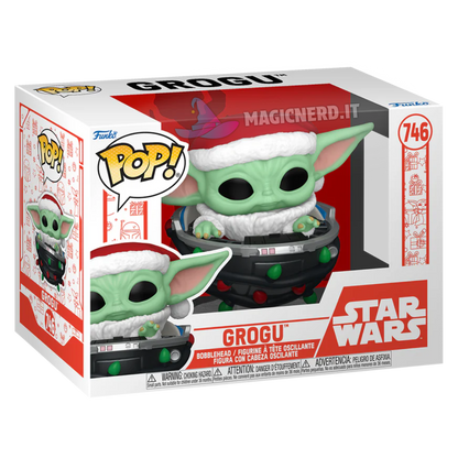 Funko Pop! Star Wars Holiday Grogu 746